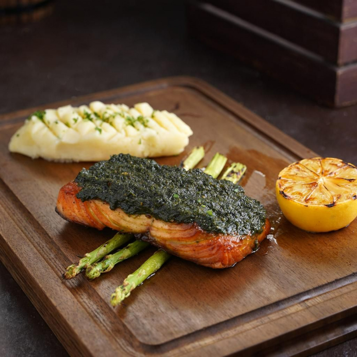 Pesto Salmon