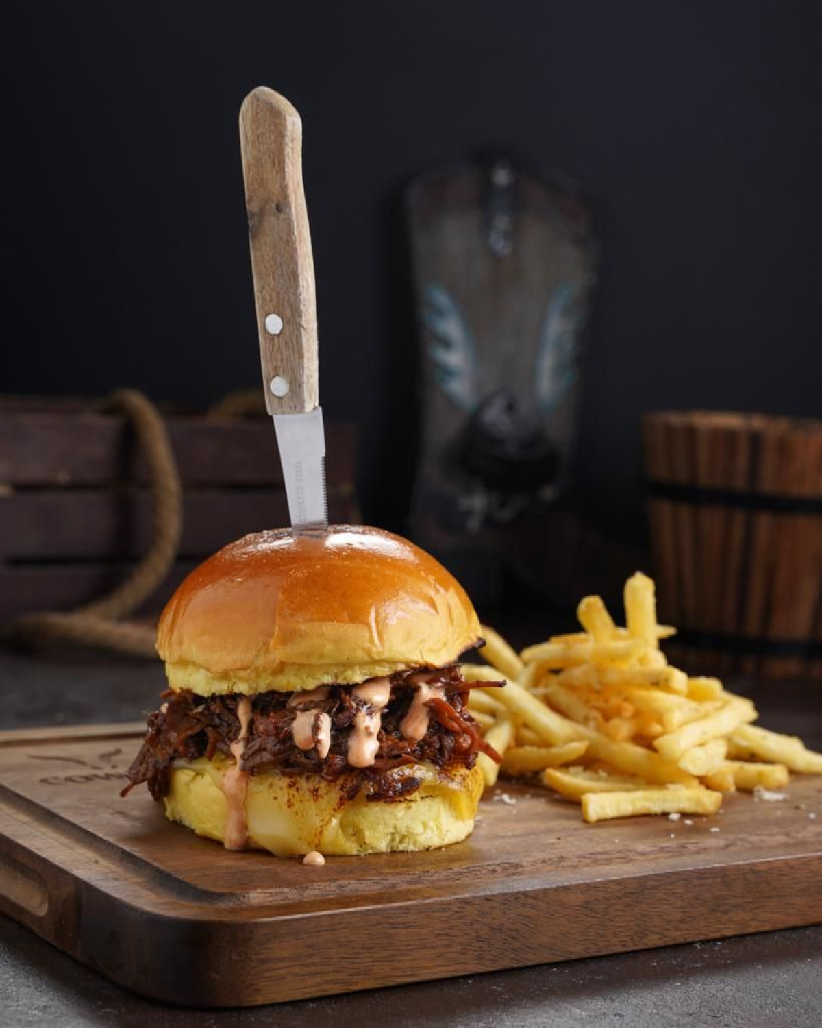 Rib Burger