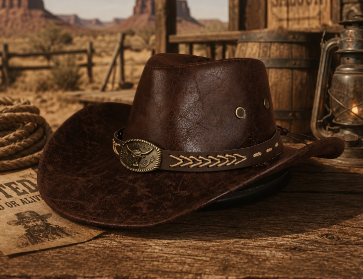 Western Hat Brown