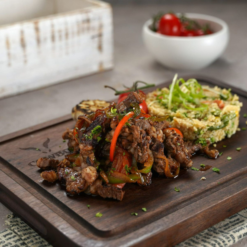  Stir Fry Beef with Cauli Fried Rice