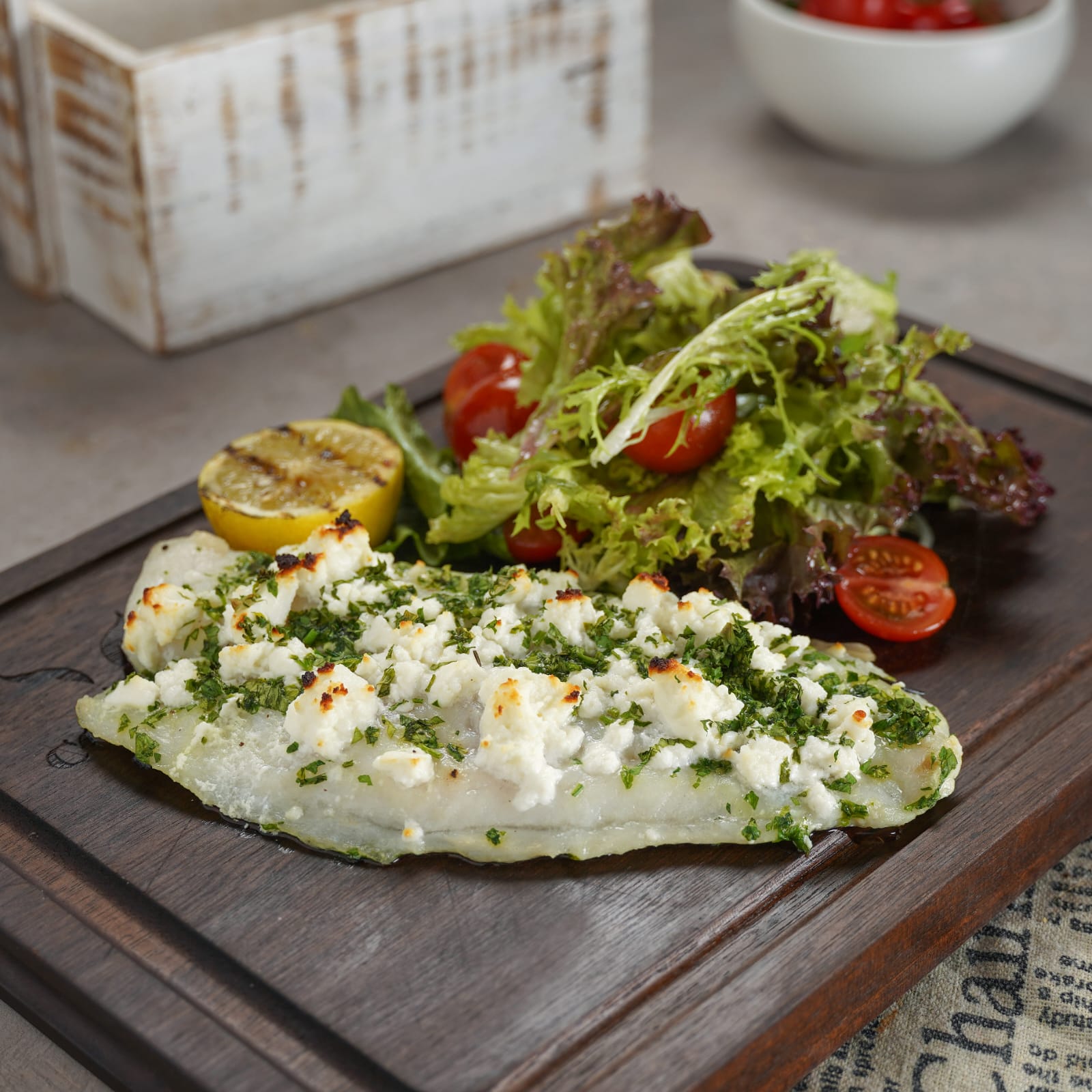  Feta and Herb Fish 